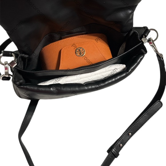 Unique Mango Black Crossbody Bag NWOT - Picture 7 of 11